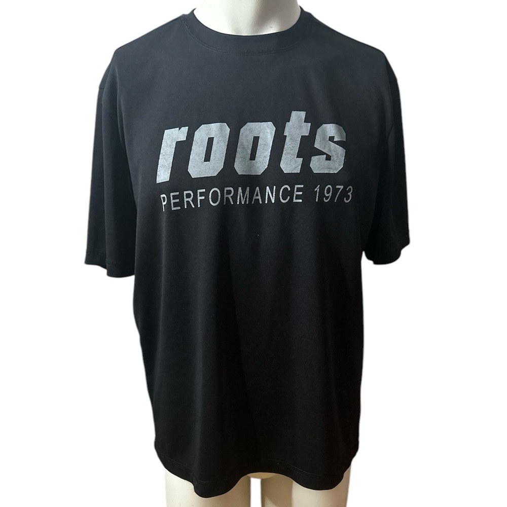 Roots Black Performance T-Shirt